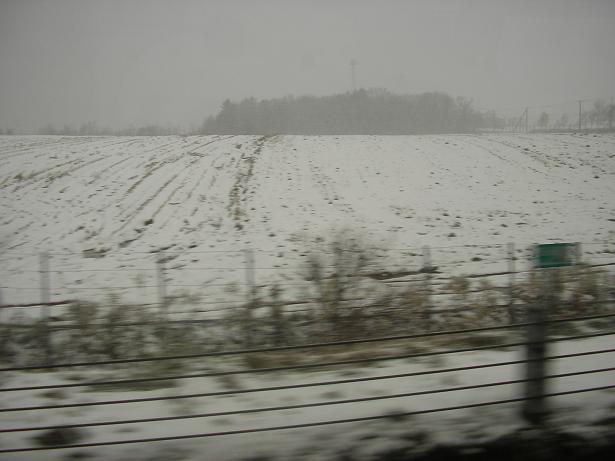 北海道は雪景色